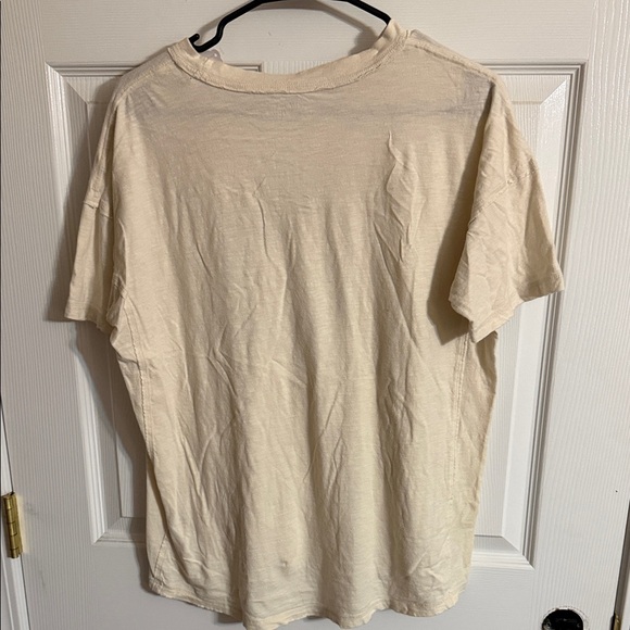 Aerie Cream Graphic T-Shirt - Picture 2 of 3